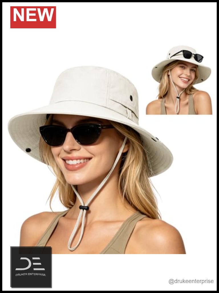 Upf 50+ Sun Hat Fishing Bucket Hat Foldable Wide Brim Outdoor Hiking